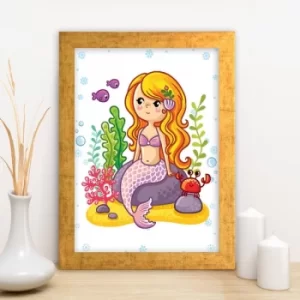 Image of AC4393706832 Multicolor Decorative Framed MDF Painting