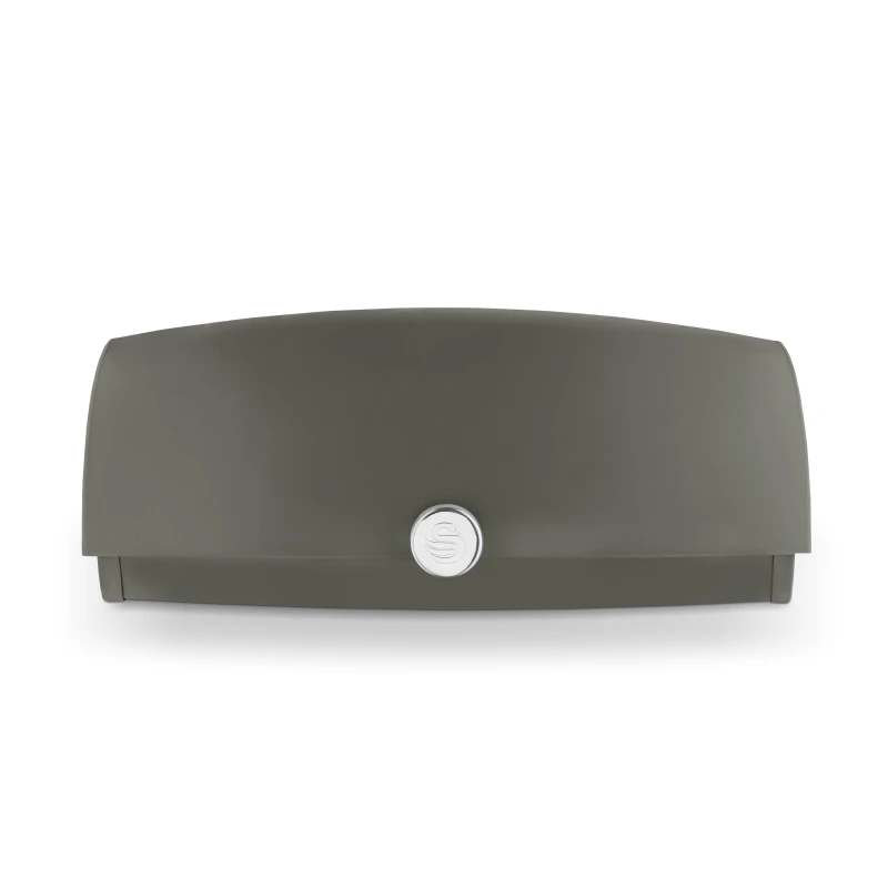 Image of Swan Townhouse Bread Bin Charcoal