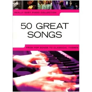 Image of Really Easy Piano Collection: 50 Great Songs by Wise Publications (Paperback, 2008)