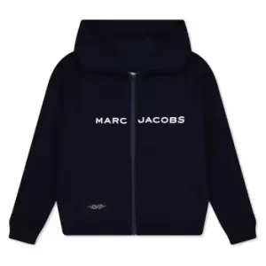 image of Marc Jacobs Marc Zip Hoodie - Blue