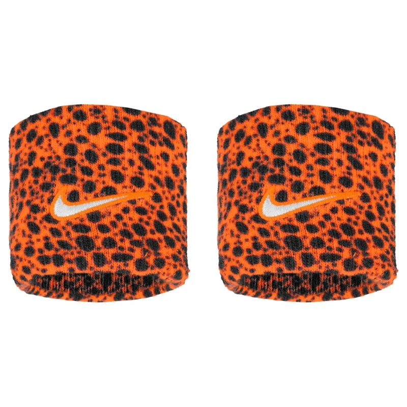 Image of Nike 2Pk Wrstbnd Oly 99 - Orange Orange One Size