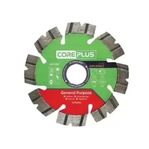 Image of CorePlus GP115E Elite General-Purpose Diamond Blade 115mm