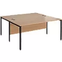 Image of Dams International Desk MB1616BKB 1,600 x 1,600 x 725 mm