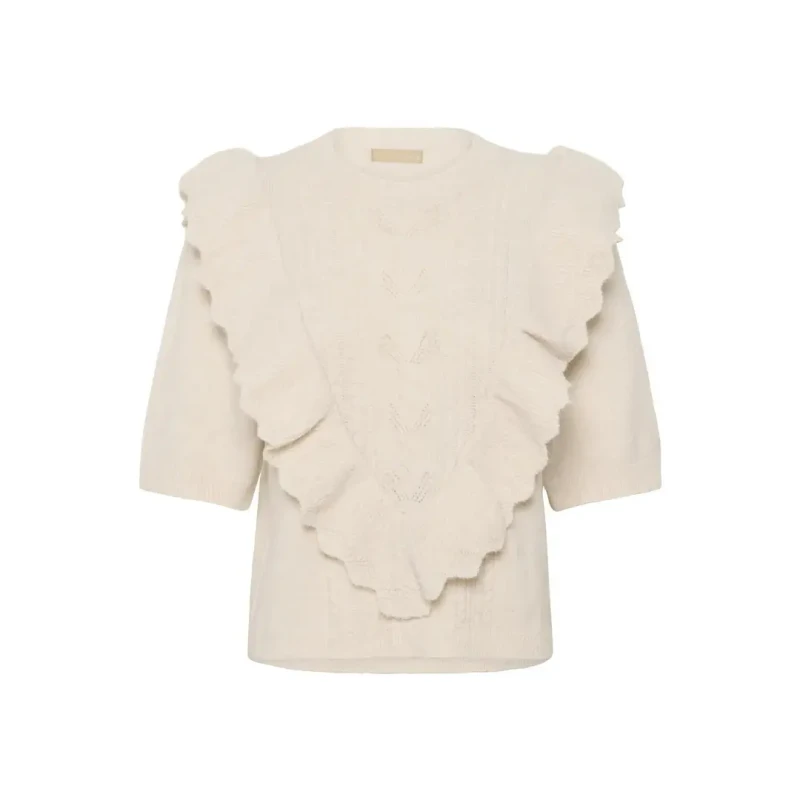 Image of culture Woman sweater CULTURE Julietta Beige Female M