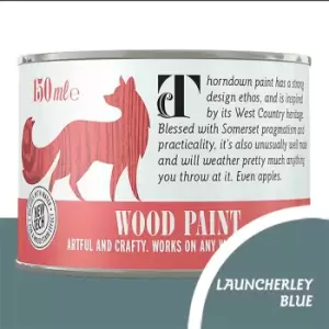 Image of Thorndown Wood Paint 150ml - Launcherly Blue
