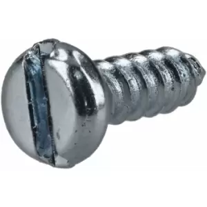 image of R-tech - 337098 Slotted Pan Head Self-Tapping Screws No. 4 9.5mm - Pack Of 100