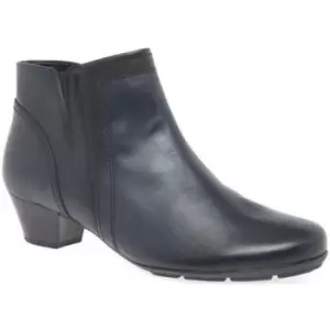 Image of Gabor Heritage Womens Ankle Boots womens Low Ankle Boots in Blue,4.5,5,5.5,6,6.5,7,7.5,8