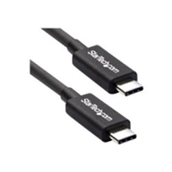 Image of StarTech 2m Thunderbolt 3 USB C Cable 20GBps Thunderbolt USB Displayport