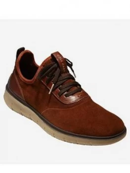 Cole Haan Gen Zero Stitch Trainer, Brown, Size 9, Men