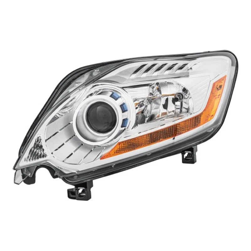 Image of HELLA 1EL 009 696-751 Headlights H7, Left, with motor for headlamp levelling, Bi-Xenon Headlight (259)