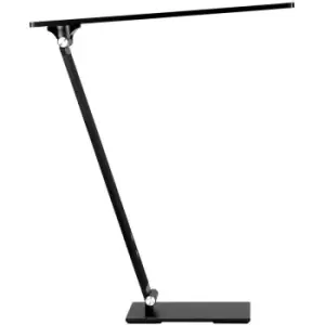 Image of Sienna Serenade LED Desk Task Lamp Black Matt Brushed, Plastic Matt