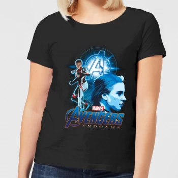 image of Avengers: Endgame Widow Suit Womens T-Shirt - Black - M