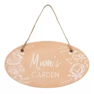 Image of Mum's Garden Terracotta Plaque