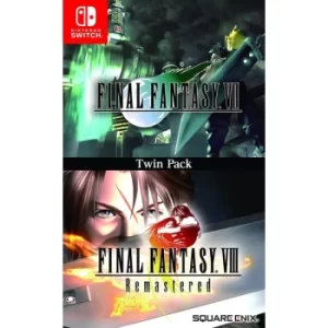 Image of Final Fantasy VII & Final Fantasy VIII Remastered Twin Pack Nintendo Switch Game