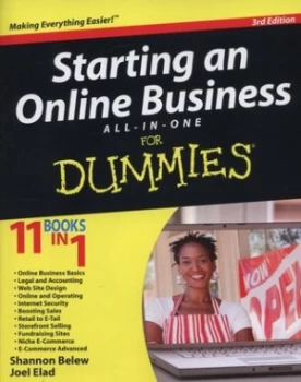 Image of Starting an Online Business All In One for Dummies by Shannon Belew Paperback