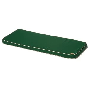 Image of Robert Dyas 2-Seater Storage Fence Bench Cushion - Green