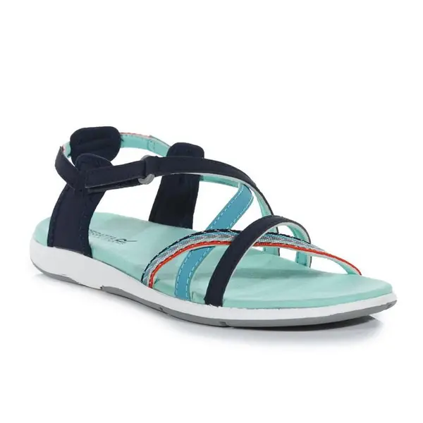 Image of Regatta Lady Santa Roma Sandals - Blue 4