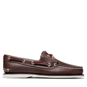 Timberland Classic Boat Shoe For Men In Brown, Size 6