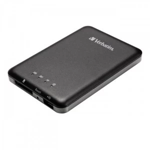 Image of Verbatim MediaShare Wireless Wi Fi Black digital media player VER98243