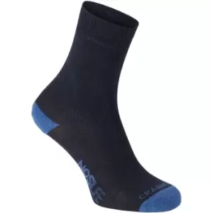 Image of Craghoppers Mens NosiLife Travel Cushioned Insect-Repellent Socks UK Size 9-12