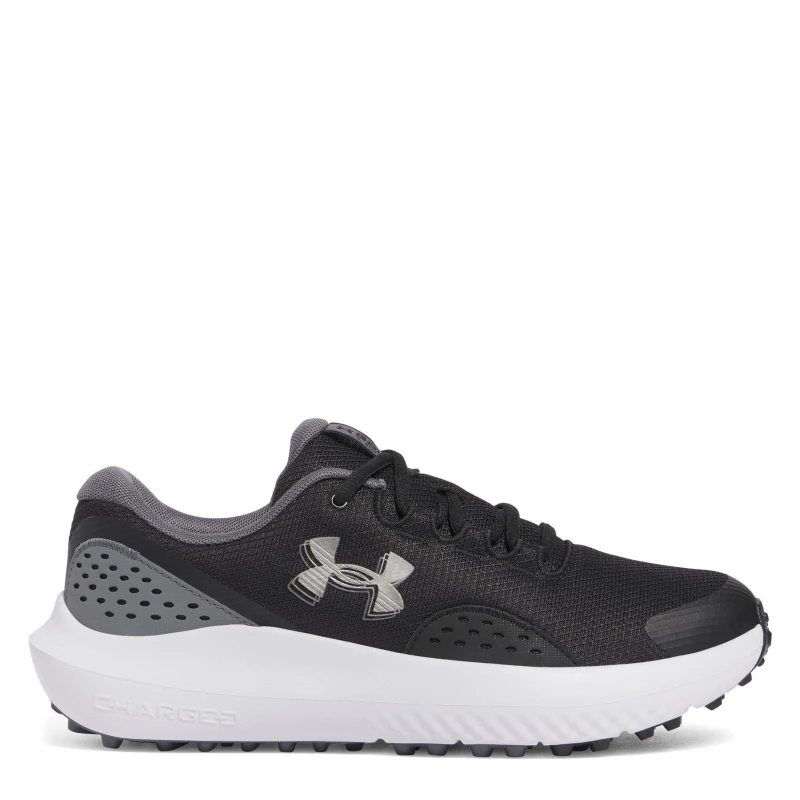 Image of Under Armour Mens Surge Spikeless Golf Shoes Black male 9 (44)