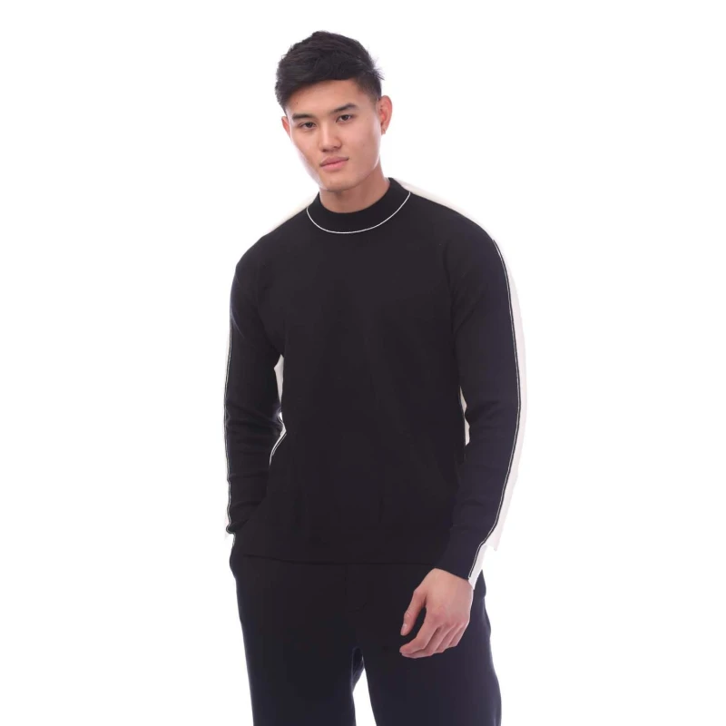 Image of Ambush Light Sensitvie Knitted Sweatshirt - Black S