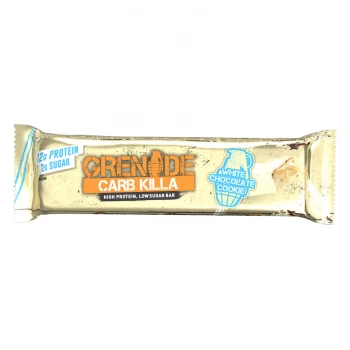 image of Grenade Carb Killa White Chocolate Cookie Protein Bar 60g