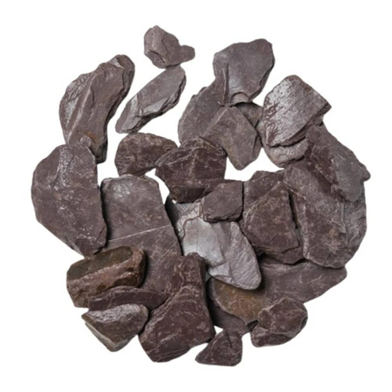 Image of Buttercup Farm 20mm Plum Slate Chippings - Premium Aggregate Bulk Bag - 850 kilos Multicolor Unisex