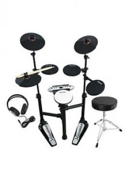 Image of Carlsbro Compact Electronic Drum Kit Bundle With Free Online Music Lessons