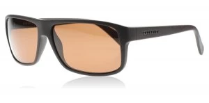 image of Serengeti Claudio Sunglasses Sanded Dark Brown Claudio Polariserade 60mm