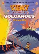 Image of science comics volcanoes fire and life