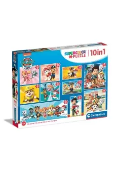 image of 10 In 1 Paw Patrol Puzzle