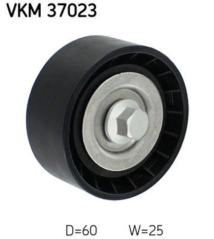 Image of SKF Deflection / guide pulley, V-ribbed belt SKF VKM 37023