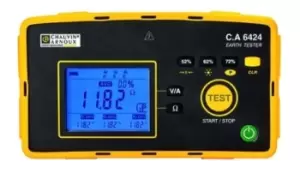 image of Chauvin Arnoux CA 6424 Earth & Ground Resistance Tester CAT IV 600 V