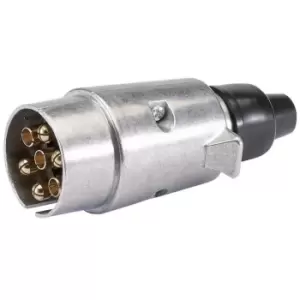 Image of Draper 7-Pin N-Type Metal Towing Plug