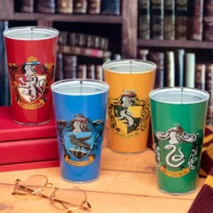 Harry Potter House Crest Glasses (Set of 4)