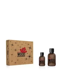 image of D Squared Original Wood X23 100ml Eau de Parfum Gift Set, Multi, Women