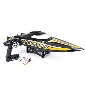 image of Volantex Vector Sr80 Brushless Boat (No Batt)- Black/Orange