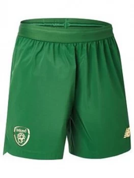 Image of Boys, New Balance Ireland Junior Home Short, Green/White, Size L