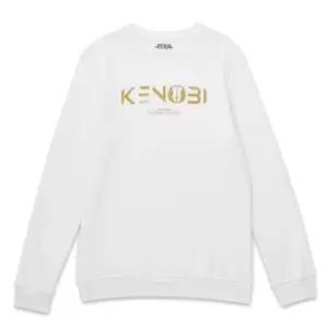 Image of Star Wars Logo Sweatshirt - White - L