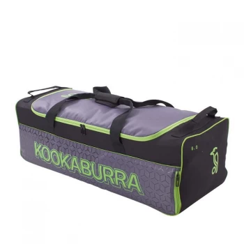 image of Kookaburra 6.0 Holdall Bag - Black/Lime