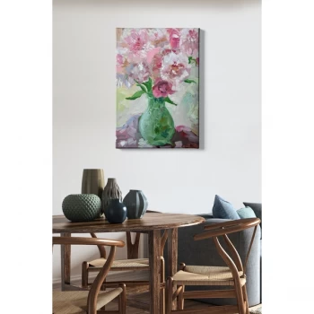 Image of Kanvas Tablo (50 x 70) - 98 Multicolor Decorative Canvas Painting