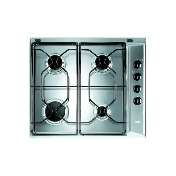 image of Indesit PAA642IX/IWE1 58cm Gas Hob - Stainless Steel