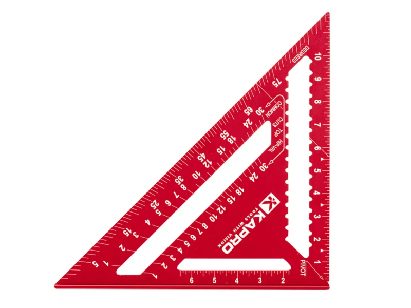 Image of Kanna Kapro 446 Rafter Square 4.5" Red