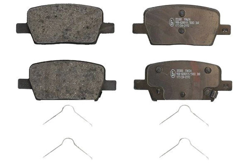 Image of A.B.S. 35388 Brake pad set with acoustic wear warning Brake Pad Set,disc brake (402)