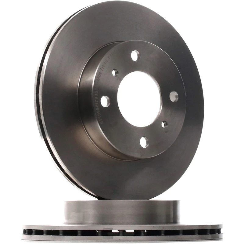 Image of STARK SKBD-0022852 Brake disc Front Axle, Vented, Cast Iron, Uncoated, Untreated, without bolts/screws Cast Iron Brake Disc (82)