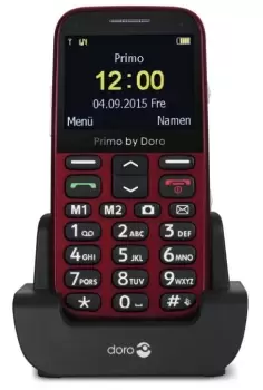 Image of Doro Primo 366 5.84cm (2.3") 87g Red