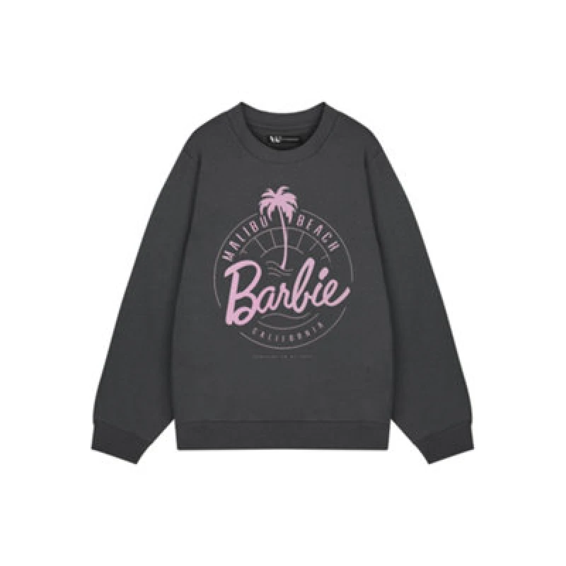 Image of Barbie Sweatshirt Grey female