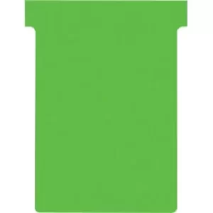 Nobo Size 3 T-Cards Green Pack of 100