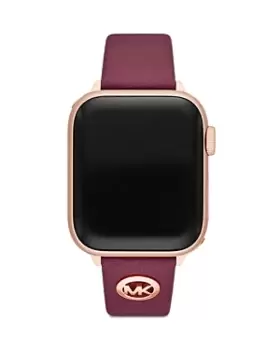 Image of Michael Kors Apple Watch Leather Strap